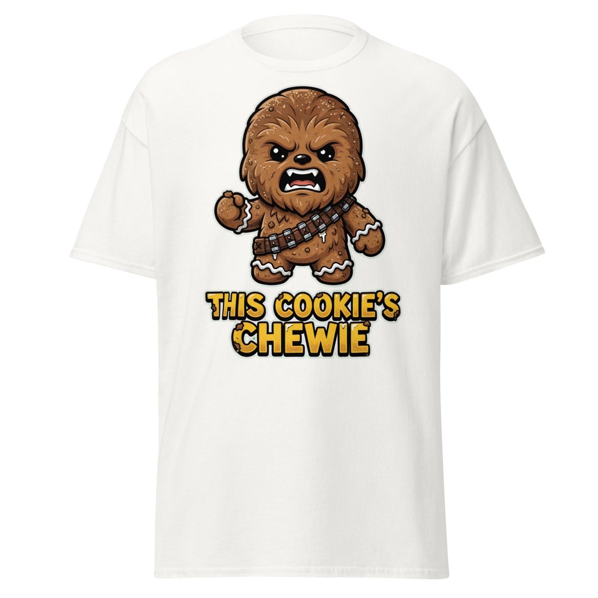 This Cookie's Chewie Gingerbread Chewbacca T-Shirt - White - TeeRipple