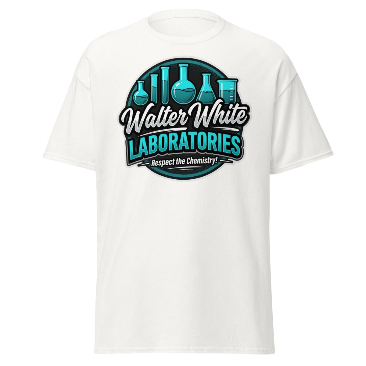 Walter White Laboratories T-Shirt - Breaking Bad Chemistry Tee - White - TeeRipple