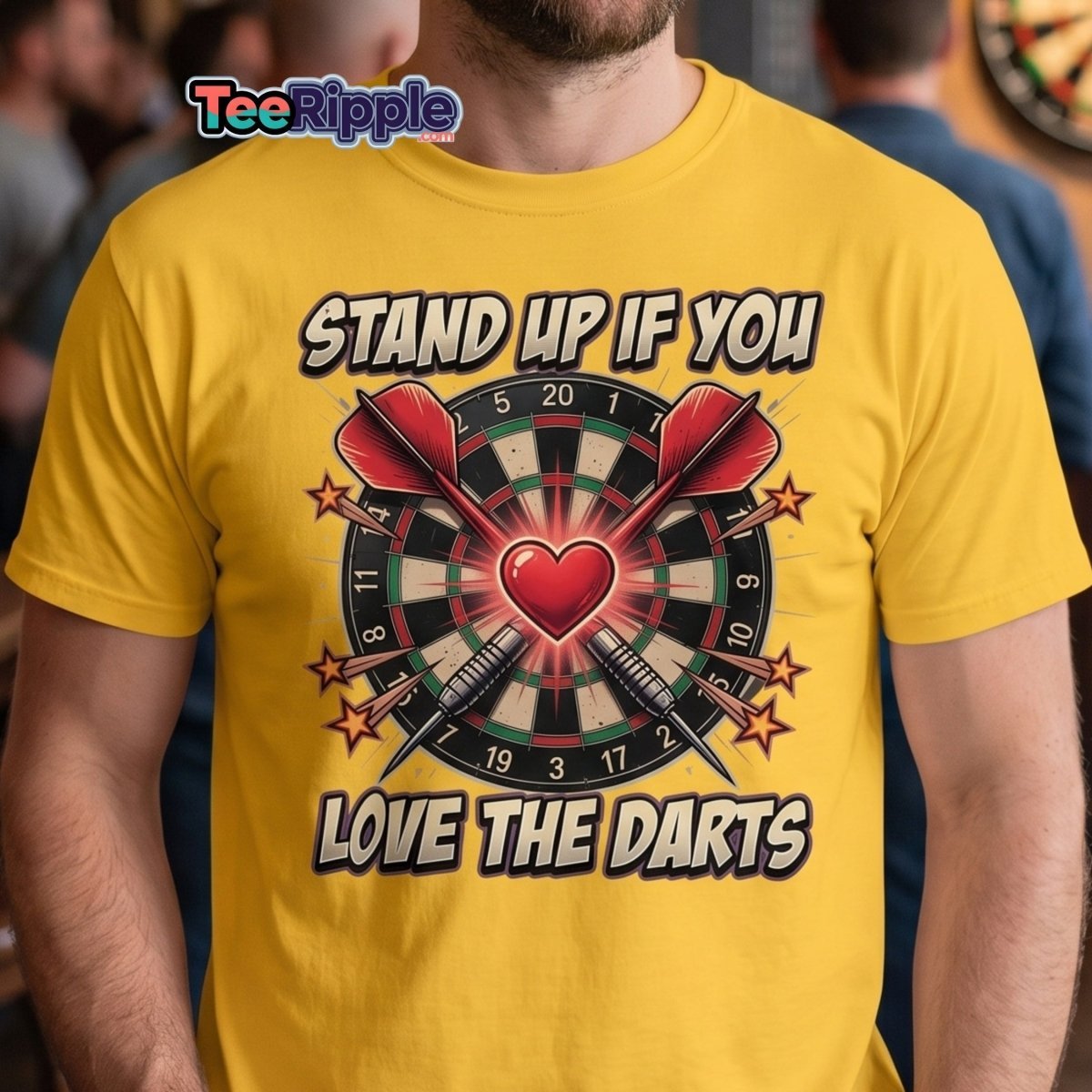 Darts Tee: Clever Jokes & Cheeky Puns for Arrows Fans - TeeRipple