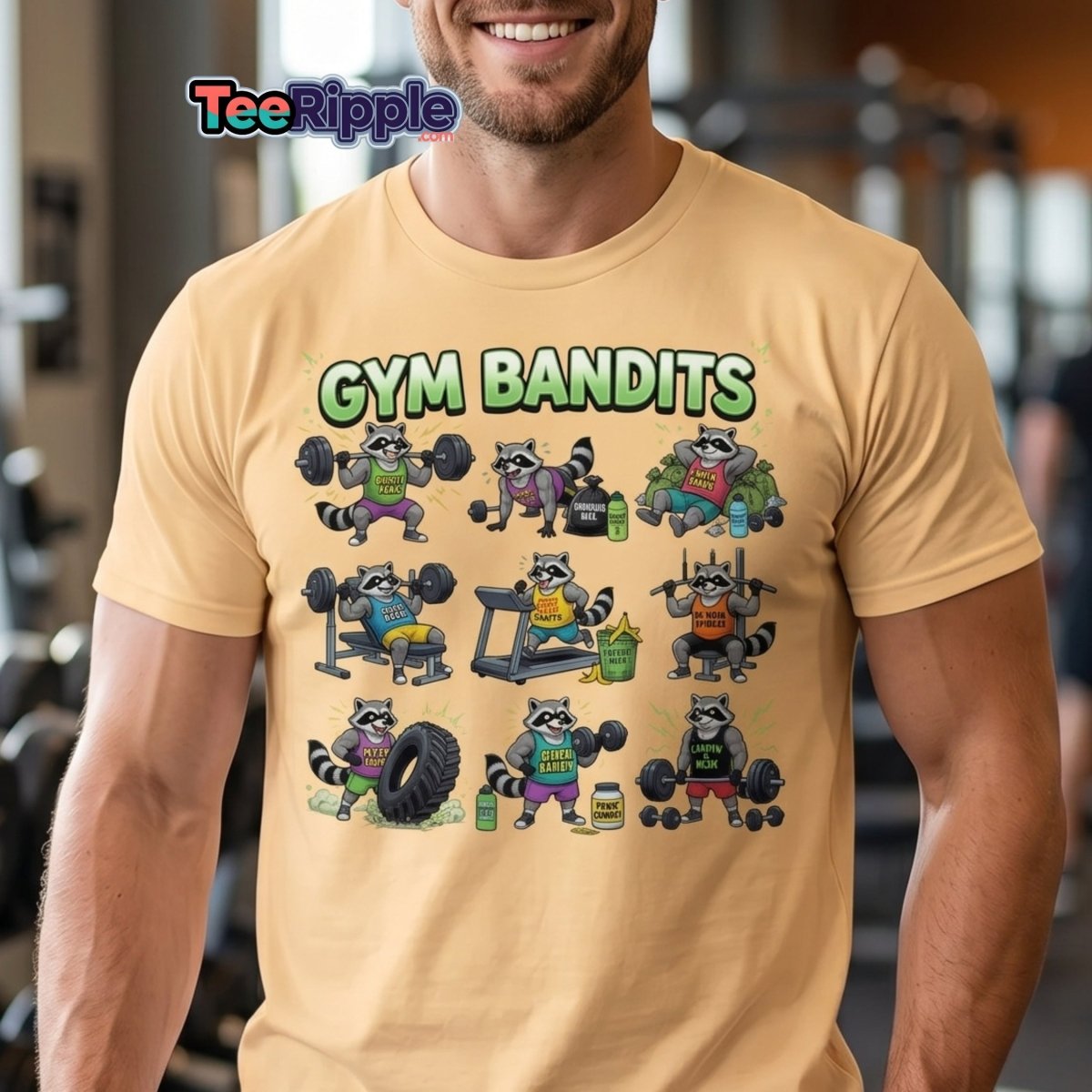 Gym Style: Bold, Creative Graphic Tees for Dedicated Fitness Enthusiasts - TeeRipple