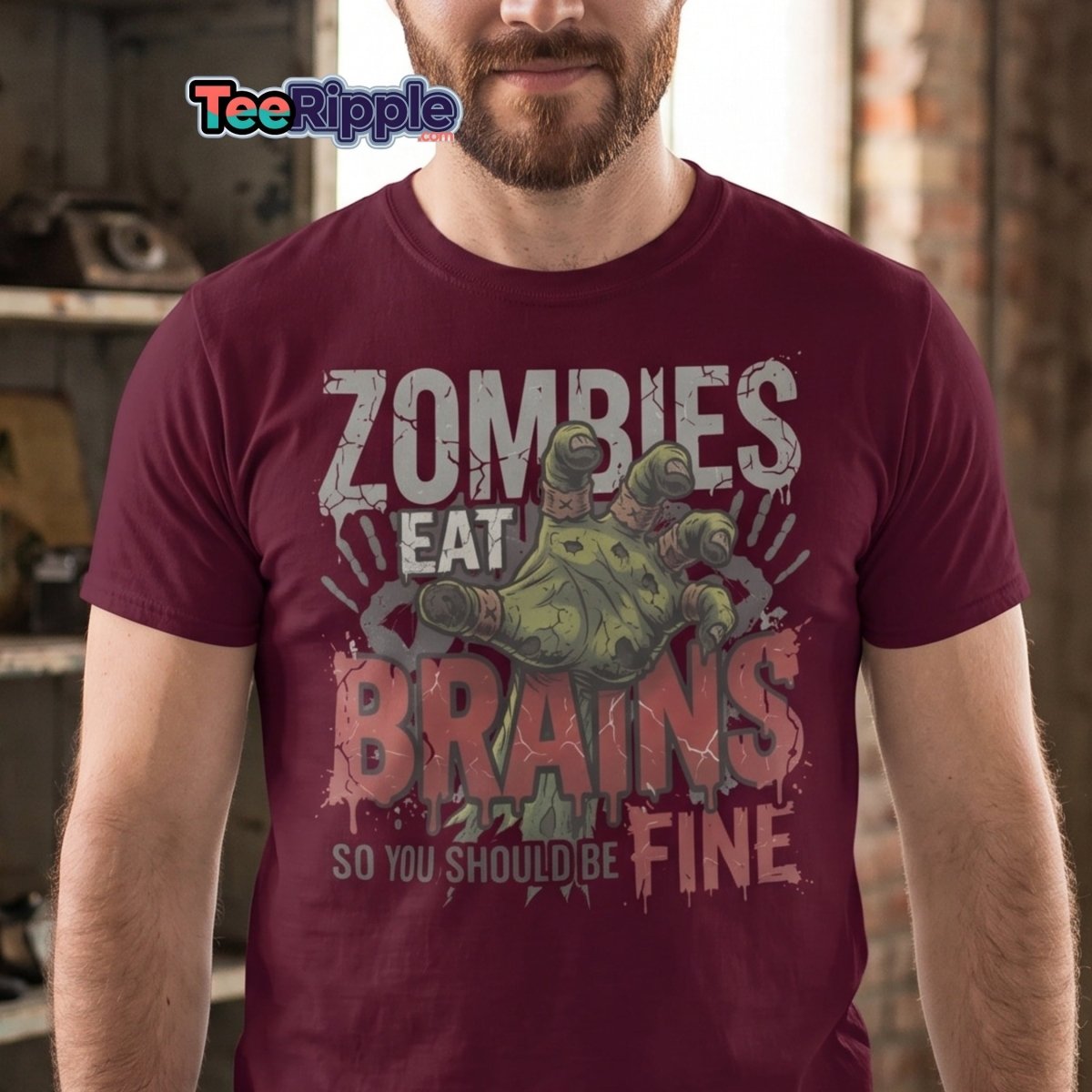 Zombie T-Shirt Collection: Hilarious Undead Chaos for Horror Fans - TeeRipple