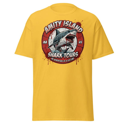 Amity Island Shark Tours Jaws Bloody Shark T-Shirt - Daisy - TeeRipple