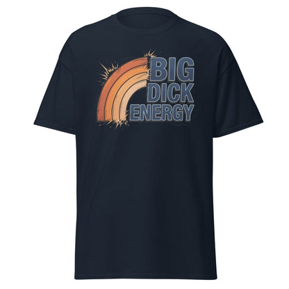 Big Dick Energy T-Shirt – Pop Art Funny Graphic Tee - Navy - TeeRipple