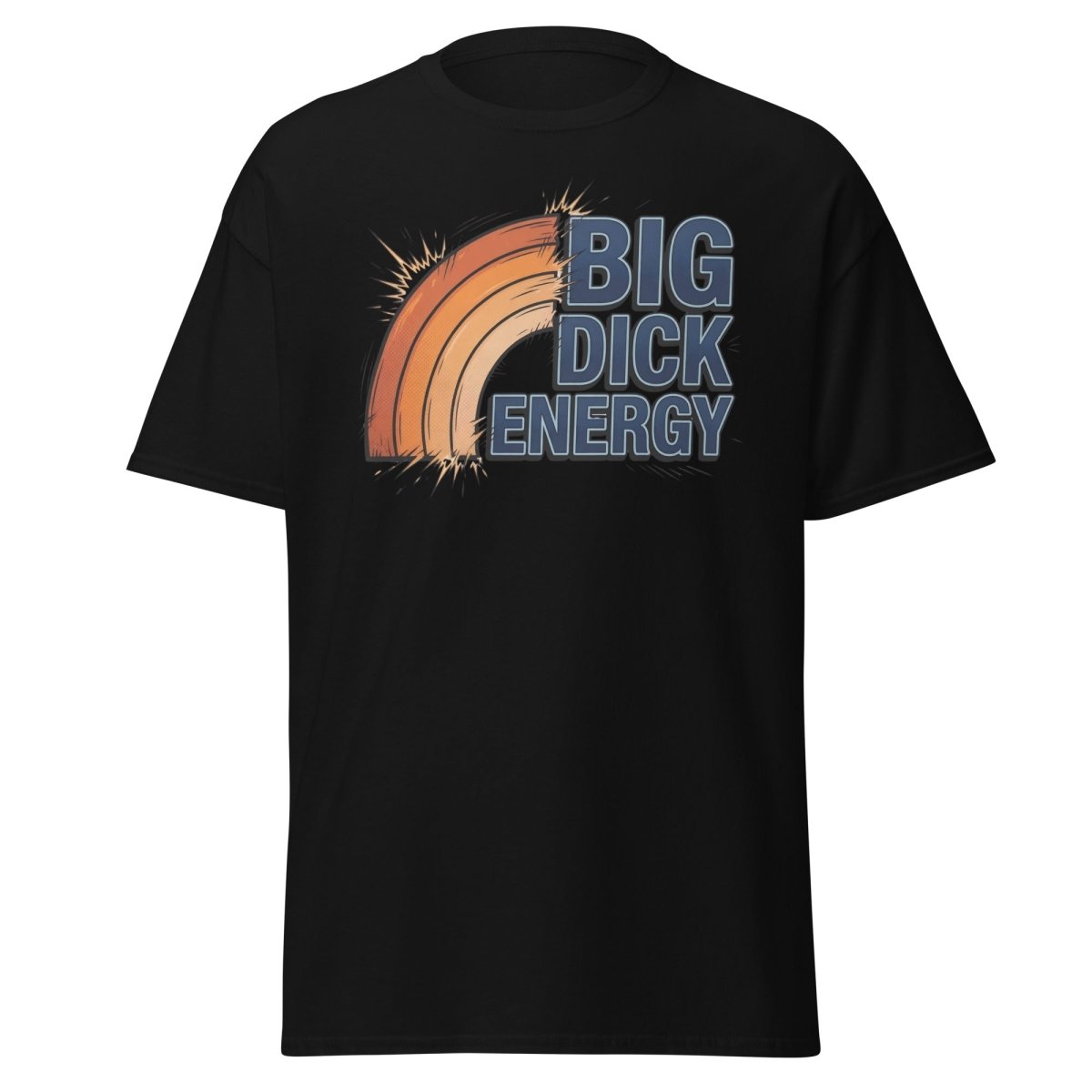 Big Dick Energy T-Shirt – Pop Art Funny Graphic Tee - Black - TeeRipple