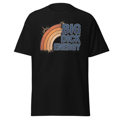 Big Dick Energy T-Shirt – Pop Art Funny Graphic Tee - Black - TeeRipple
