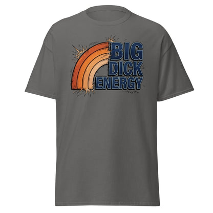 Big Dick Energy T-Shirt – Pop Art Funny Graphic Tee - Charcoal - TeeRipple