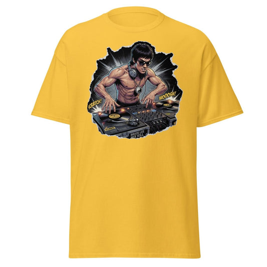 Bruce Lee DJ Mix Kill T-Shirt - Martial Arts DJ Tee - Daisy - TeeRipple