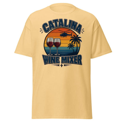 Catalina Wine Mixer T-Shirt – Funny Step Brothers Tee - Yellow Haze - TeeRipple