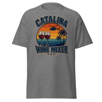 Catalina Wine Mixer T-Shirt – Funny Step Brothers Tee - Graphite Heather - TeeRipple