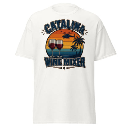 Catalina Wine Mixer T-Shirt – Funny Step Brothers Tee - White - TeeRipple