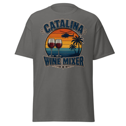 Catalina Wine Mixer T-Shirt – Funny Step Brothers Tee - Charcoal - TeeRipple
