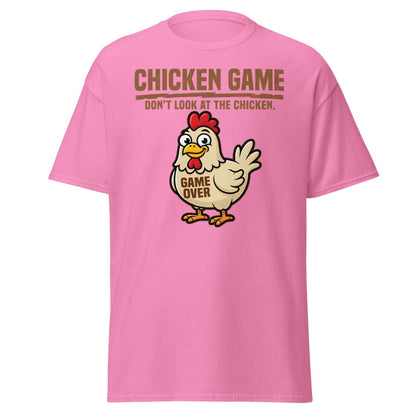 Chicken Game Don't Look At The Chicken Funny T-Shirt - Azalea - TeeRipple
