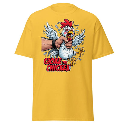 Choke The Chicken Funny Adult Humor T-Shirt - Daisy - TeeRipple