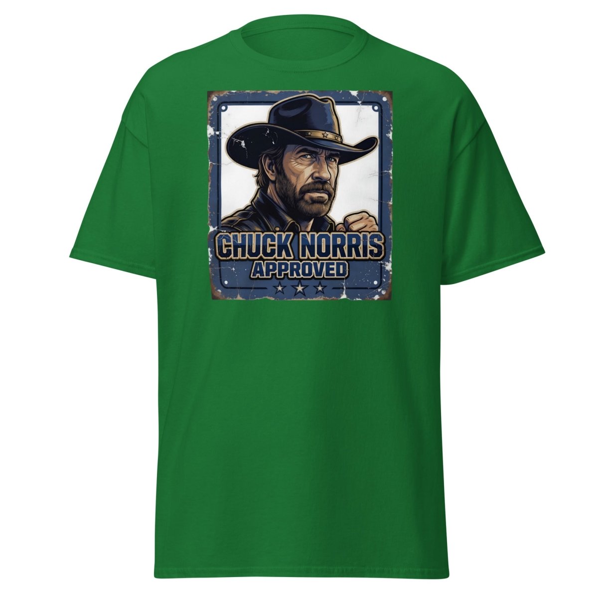 Chuck Norris Approved Vintage T-Shirt - Turf Green - TeeRipple