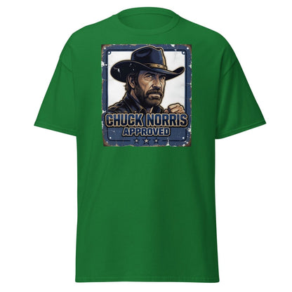 Chuck Norris Approved Vintage T-Shirt - Turf Green - TeeRipple