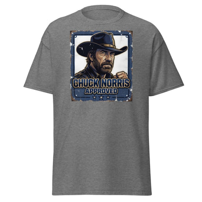 Chuck Norris Approved Vintage T-Shirt - Graphite Heather - TeeRipple