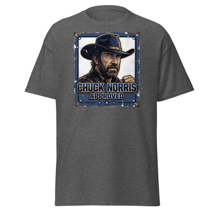 Chuck Norris Approved Vintage T-Shirt - Dark Heather - TeeRipple