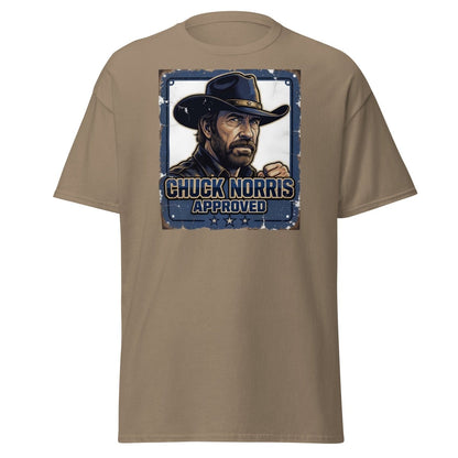 Chuck Norris Approved Vintage T-Shirt - Brown Savana - TeeRipple