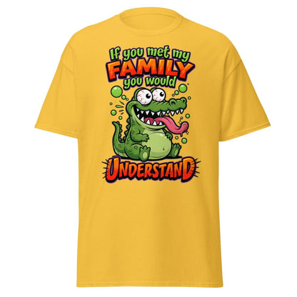 Crazy Alligator Family T-Shirt - If You Met My Family - Daisy - TeeRipple