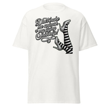 Don't Make Me Unleash My Flying Monkeys T-Shirt | Wizard of Oz Tee - White - TeeRipple