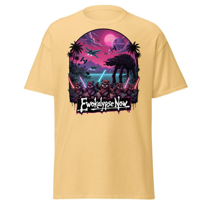 Ewokalypse Now Neon Apocalypse Warriors T-Shirt - Yellow Haze - TeeRipple