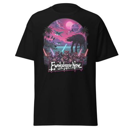 Ewokalypse Now Neon Apocalypse Warriors T-Shirt - Black - TeeRipple
