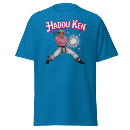 Hadou Ken Hadouken Street Fighter T-Shirt - Sapphire - TeeRipple