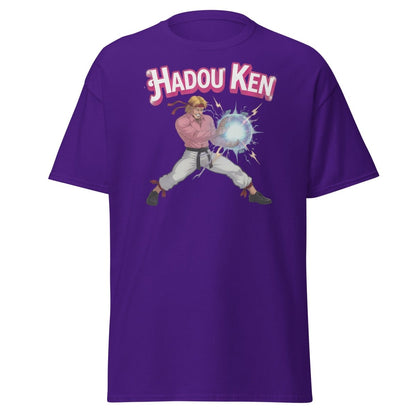 Hadou Ken Hadouken Street Fighter T-Shirt - Purple - TeeRipple