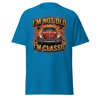 I'm Not Old I'm Classic Vintage Car T-Shirt | Funny Retro Tee - Sapphire - TeeRipple