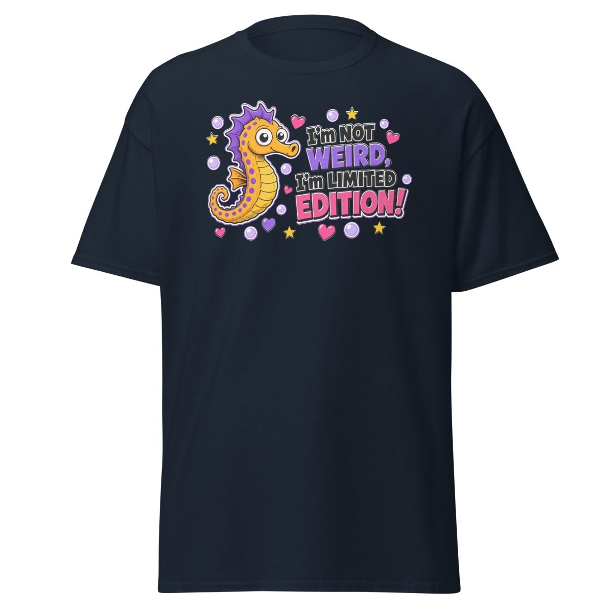 I'm Not Weird Limited Edition Tee - Navy - TeeRipple