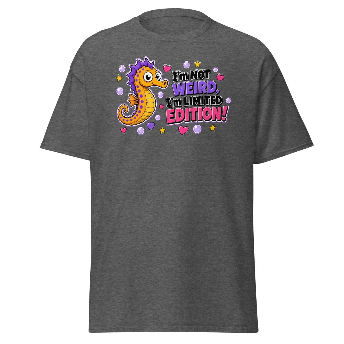 I'm Not Weird Limited Edition Tee - Dark Heather - TeeRipple