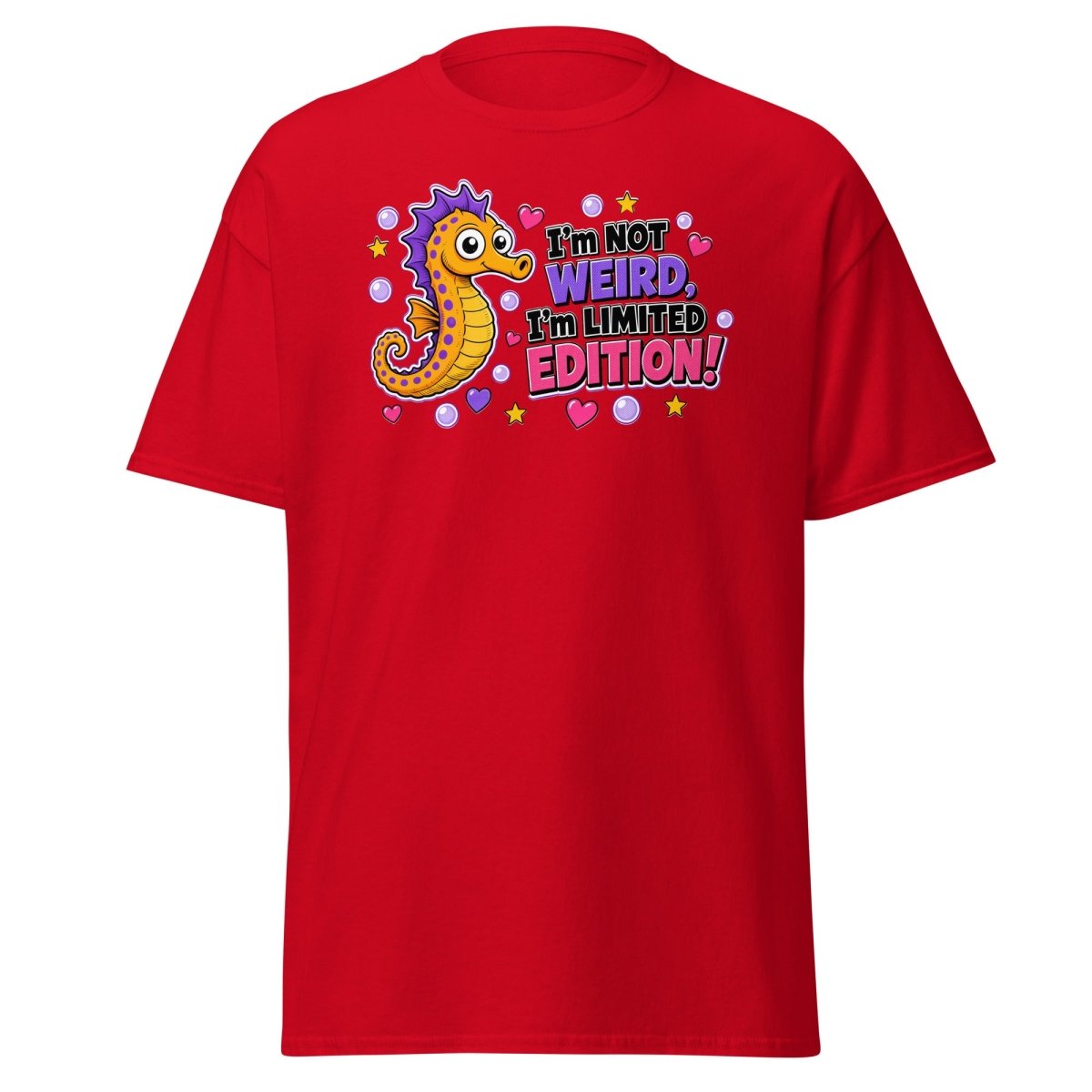 I'm Not Weird Limited Edition Tee - Red - TeeRipple