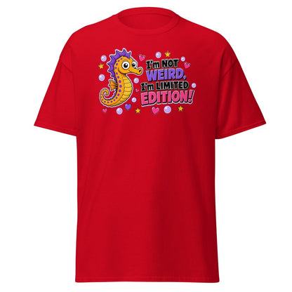 I'm Not Weird Limited Edition Tee - Red - TeeRipple