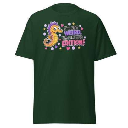 I'm Not Weird Limited Edition Tee - Forest Green - TeeRipple