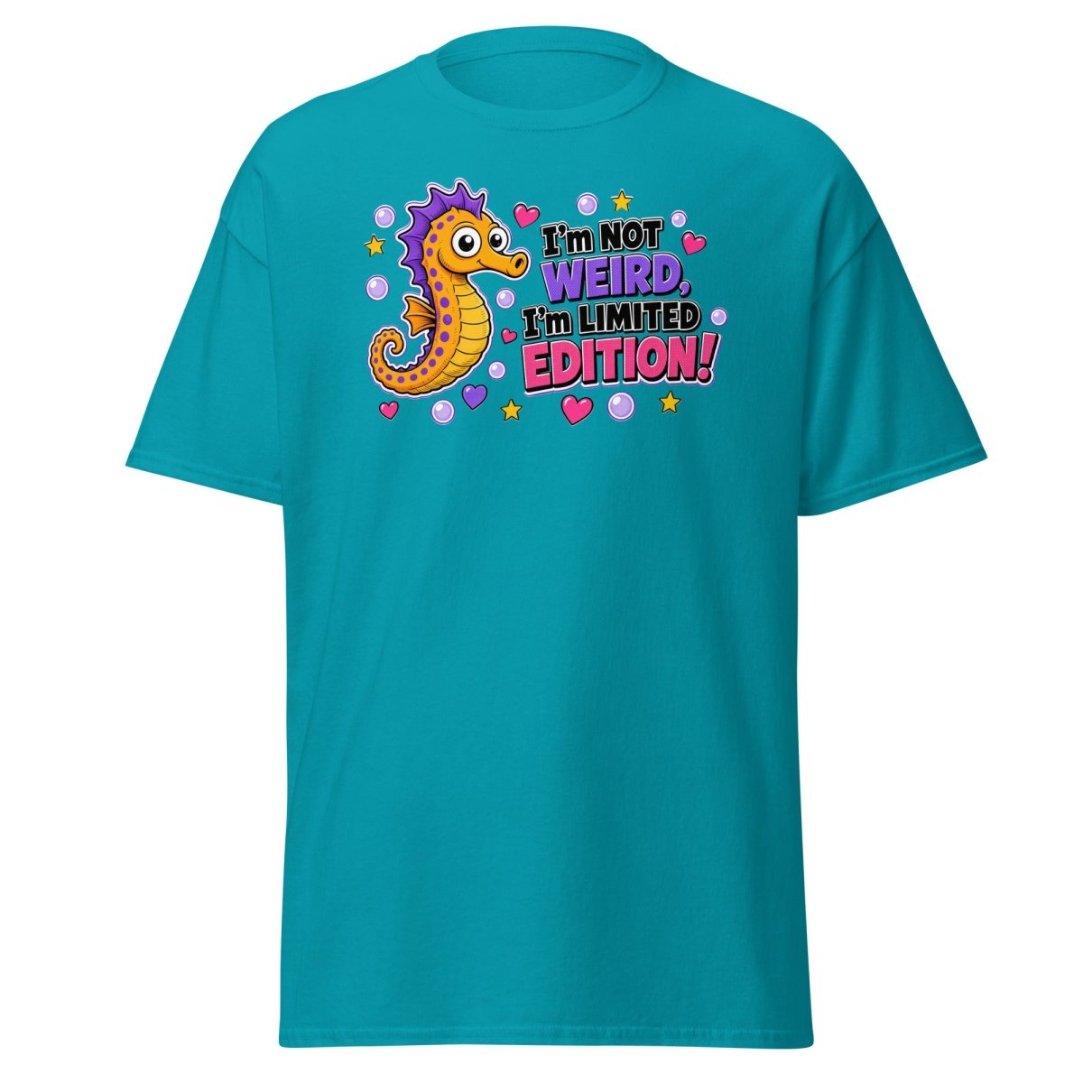 I'm Not Weird Limited Edition Tee - Tropical Blue - TeeRipple