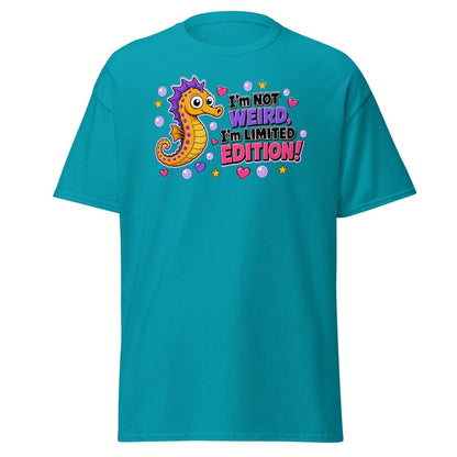 I'm Not Weird Limited Edition Tee - Tropical Blue - TeeRipple