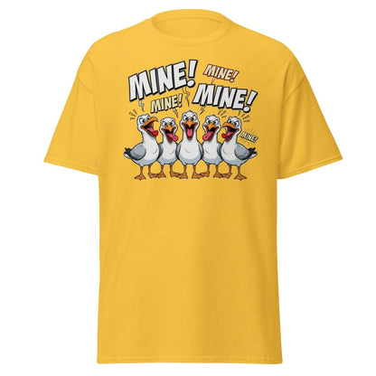 Mine Mine Mine Seagulls T-Shirt | Funny Cartoon Tee - Daisy - TeeRipple