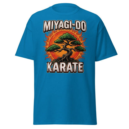 Miyagi - Do Karate Bonsai T-Shirt – Karate Kid Inspired - Sapphire - TeeRipple