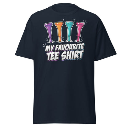 My Favourite Tee Shirt Golf Pun T-Shirt - Navy - TeeRipple