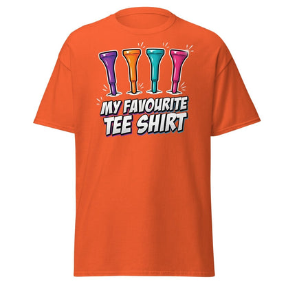 My Favourite Tee Shirt Golf Pun T-Shirt - Orange - TeeRipple
