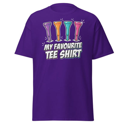 My Favourite Tee Shirt Golf Pun T-Shirt - Purple - TeeRipple