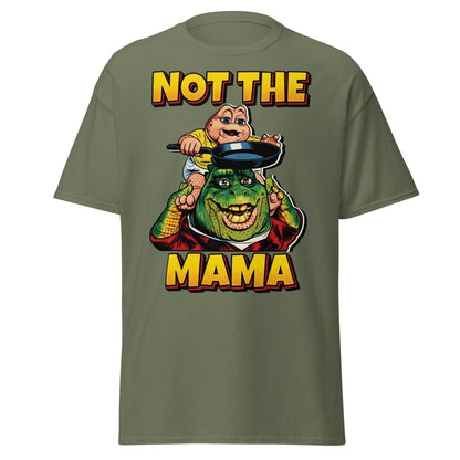 Not the Mama Dinosaurs T-Shirt - Baby Sinclair - Military Green - TeeRipple