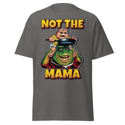 Not the Mama Dinosaurs T-Shirt - Baby Sinclair - Charcoal - TeeRipple