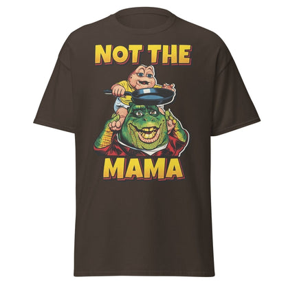 Not the Mama Dinosaurs T-Shirt - Baby Sinclair - Dark Chocolate - TeeRipple