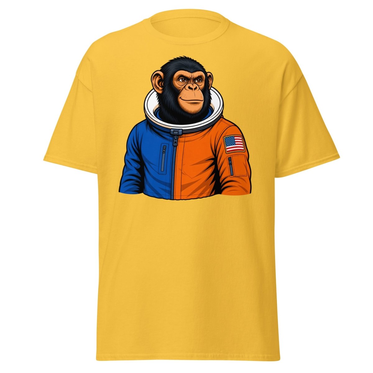Space Chimp Astronaut Graphic T-Shirt - Daisy - TeeRipple