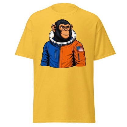 Space Chimp Astronaut Graphic T-Shirt - Daisy - TeeRipple