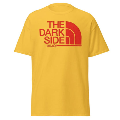 The Dark Side T-Shirt – Bold Red Logo Lightsaber Tee - Daisy - TeeRipple