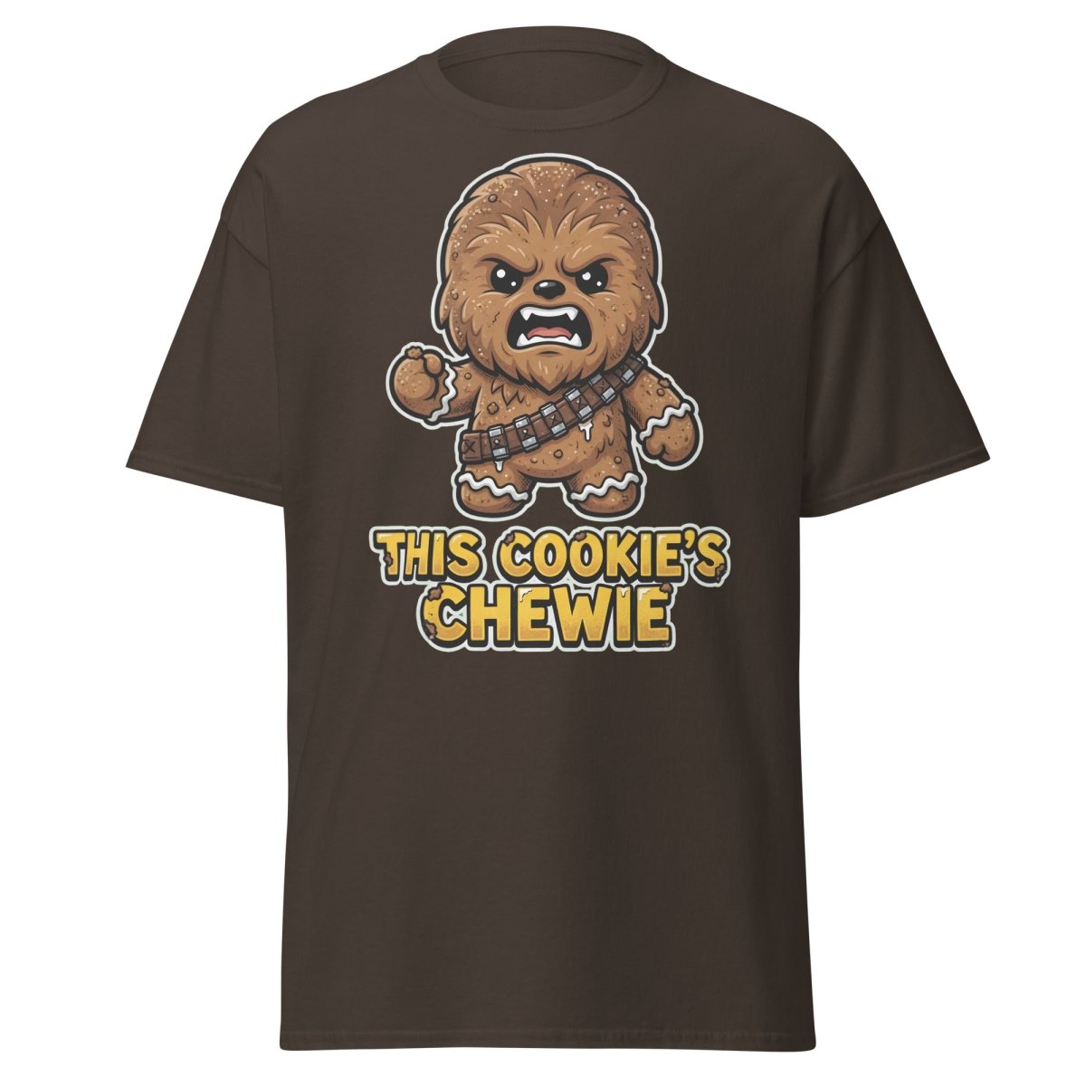 This Cookie's Chewie Gingerbread Chewbacca T-Shirt - Dark Chocolate - TeeRipple