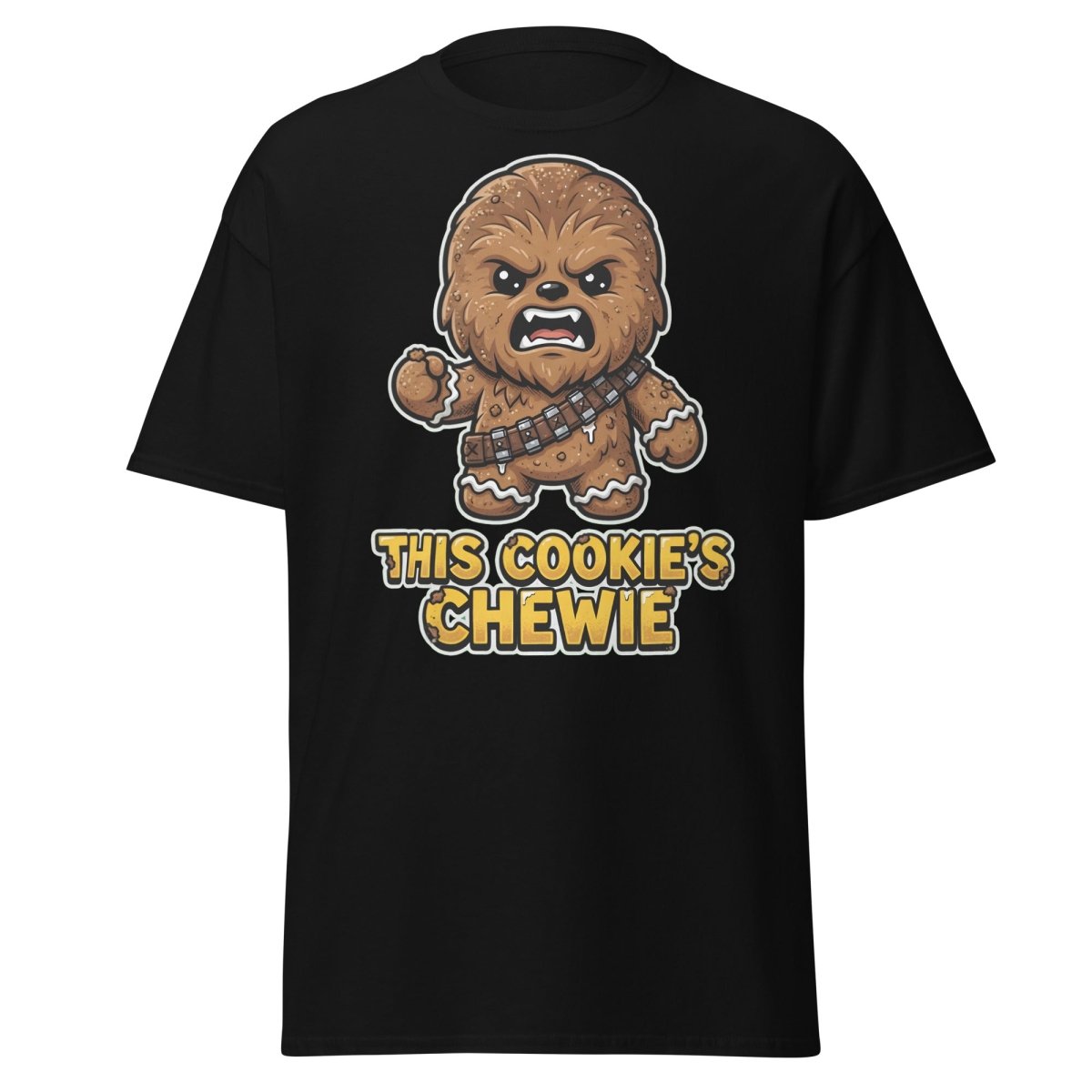 This Cookie's Chewie Gingerbread Chewbacca T-Shirt - Black - TeeRipple