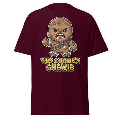 This Cookie's Chewie Gingerbread Chewbacca T-Shirt - Maroon - TeeRipple